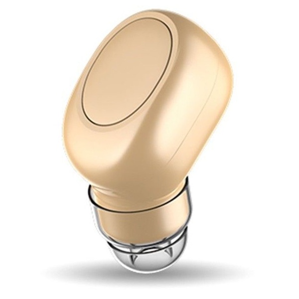 Mini Wireless Bluetooth Stereo Multi-point Connection Invisible Headset Magnet USB Cordless Earphone