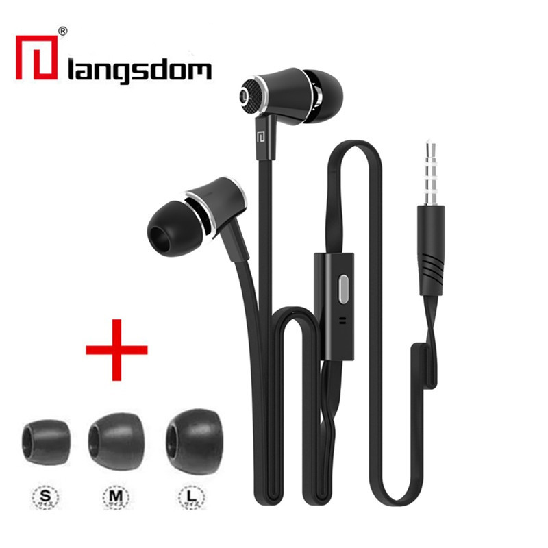 JM21 Explosion Cordless Ear Colors Earphones Subwoofer Wire Headphones Earphone Headset Noodle Line