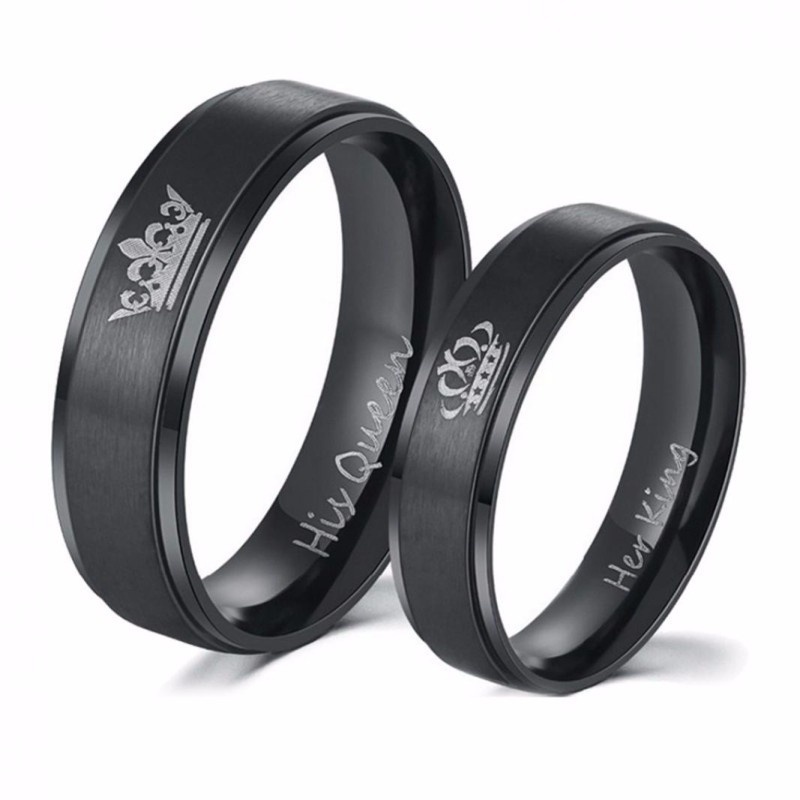 Romantic Valentine's Day Crown  Exquisite Wedding Accessories King Queen Anniversary Rings