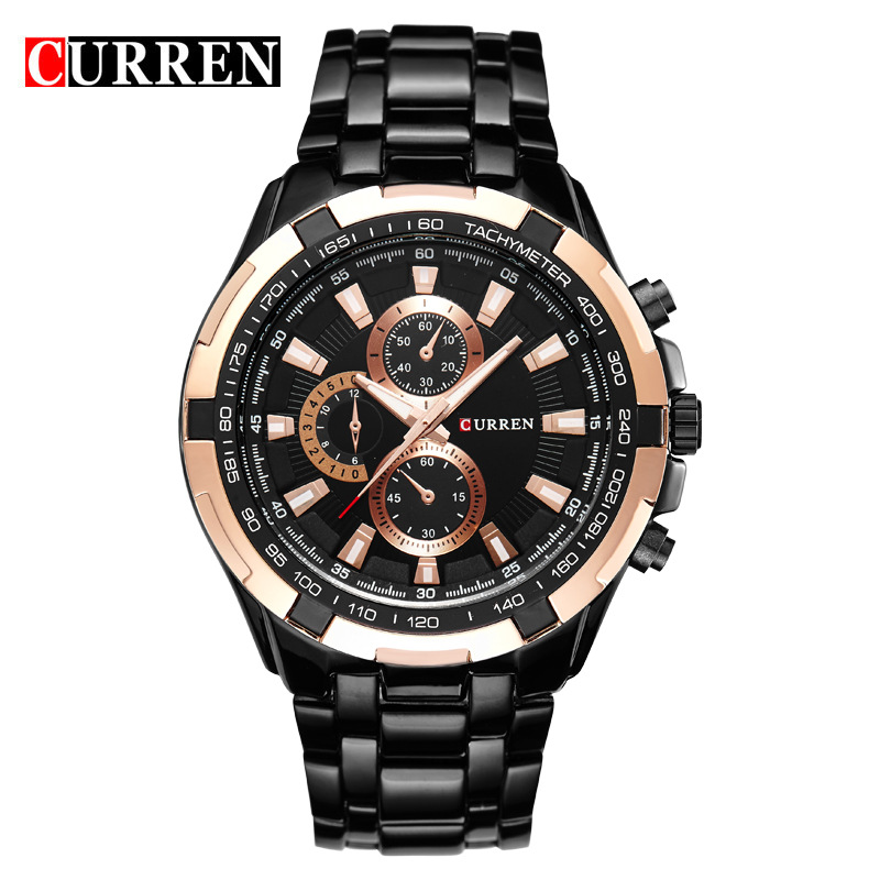 CURREN Watches Men Quartz Top Brand Analog Military Watches Men Sports Waterproof Business Watches