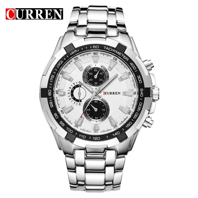 CURREN Watches Men Quartz Top Brand Analog Military Watches Men Sports Waterproof Business Watches