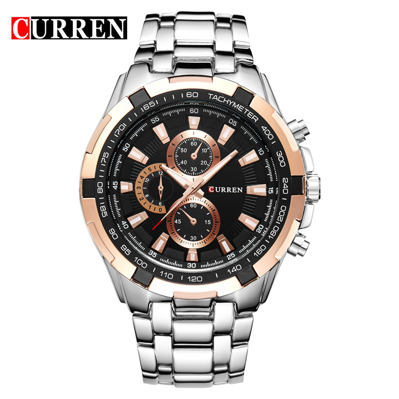 CURREN Watches Men Quartz Top Brand Analog Military Watches Men Sports Waterproof Business Watches