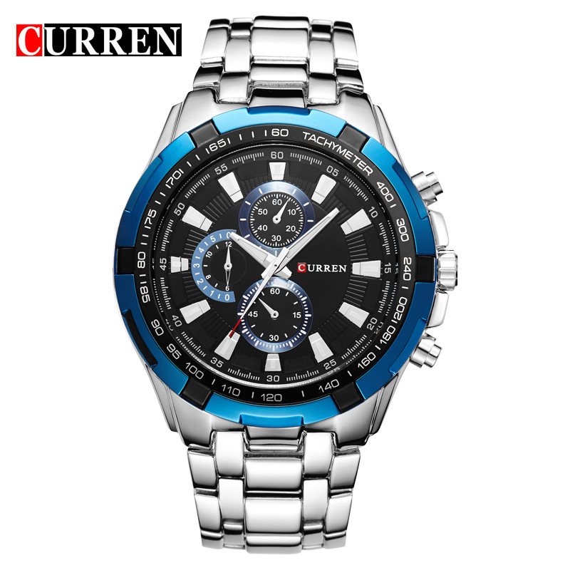 CURREN Watches Men Quartz Top Brand Analog Military Watches Men Sports Waterproof Business Watches