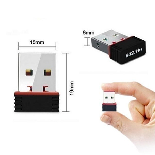 802.11n/g/b 150Mbps Mini Antenna High Speed USB Adapter WiFi AP Wireless Network LAN Card
