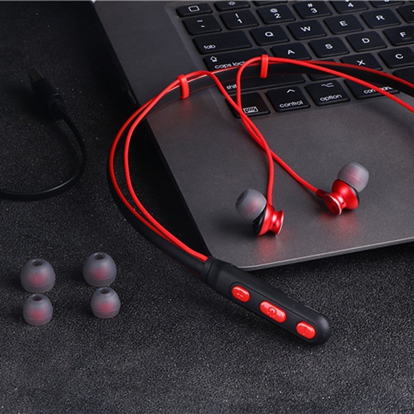 M8 Neckband Bluetooth Earphone Sports Music Magnet Earbuds Earphones &amp; Headset
