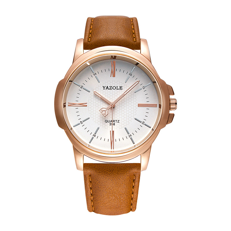 Yazole Top Luxury Brand Watch Famous Fashion Sports Cool Men Quartz Watches Wristwatch Gift For Male