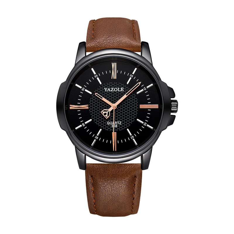 Yazole Top Luxury Brand Watch Famous Fashion Sports Cool Men Quartz Watches Wristwatch Gift For Male