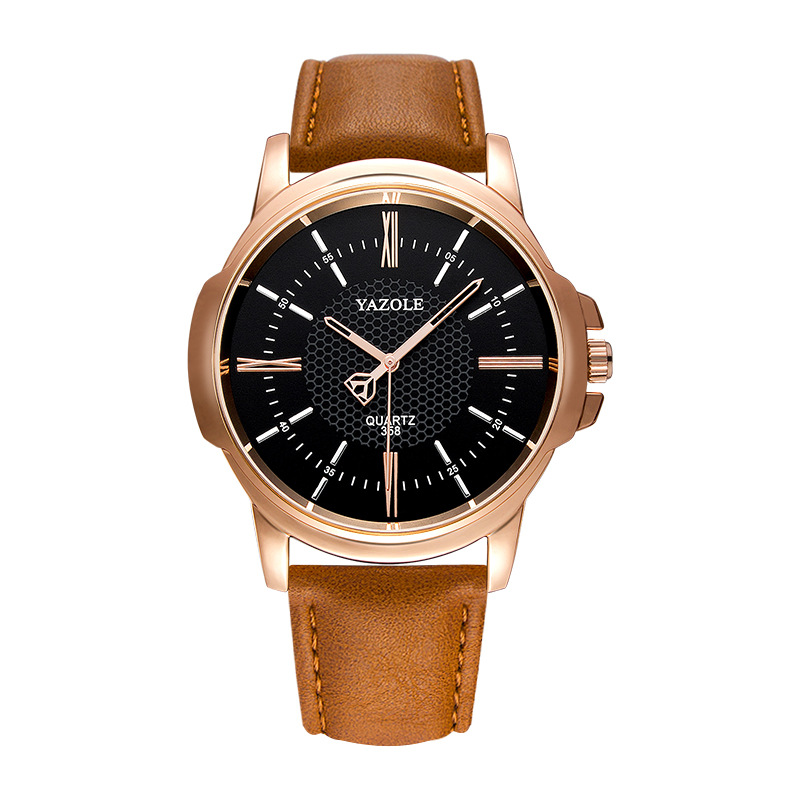 Yazole Top Luxury Brand Watch Famous Fashion Sports Cool Men Quartz Watches Wristwatch Gift For Male