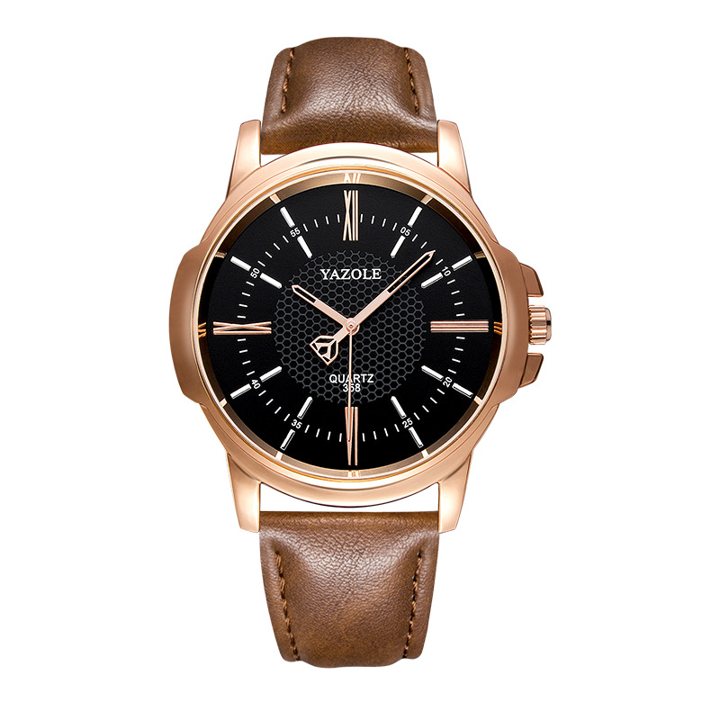 Yazole Top Luxury Brand Watch Famous Fashion Sports Cool Men Quartz Watches Wristwatch Gift For Male
