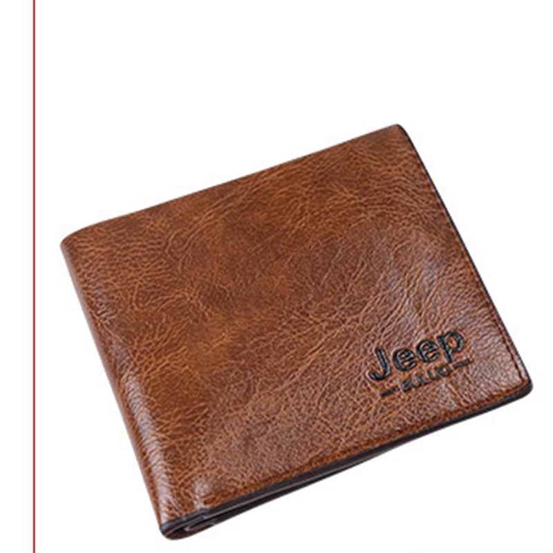 Men's Wallet Pu Leather Classic Short Multi-card Purse Credit Business Card Holders