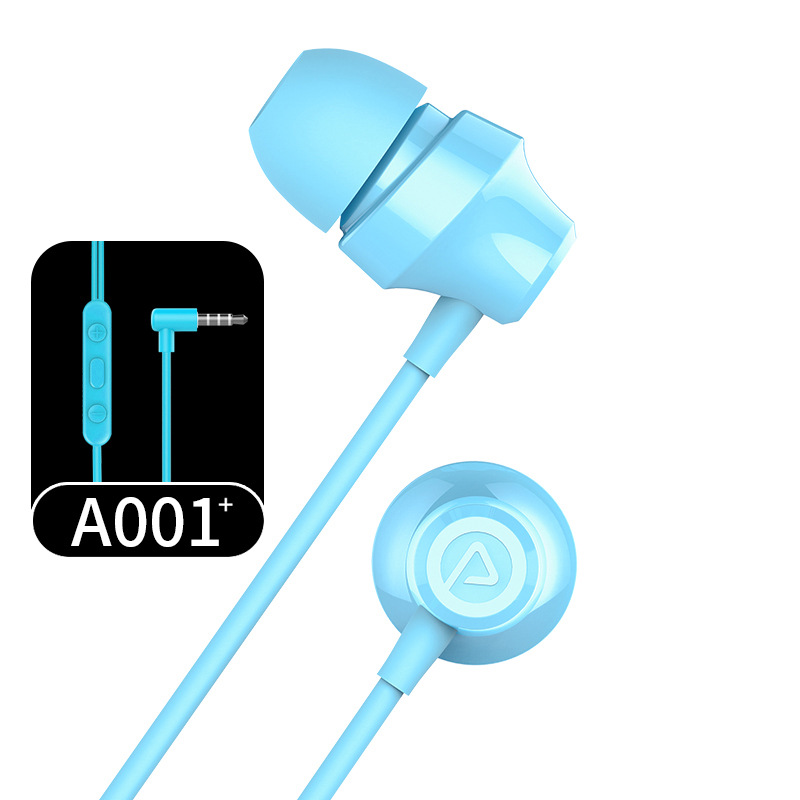 Pisen Subwoofer Apple Android Mobile Phone Universal Boys Girls Sports Earbuds Headset