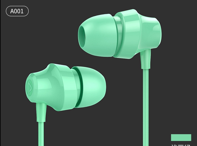 Pisen Subwoofer Apple Android Mobile Phone Universal Boys Girls Sports Earbuds Headset