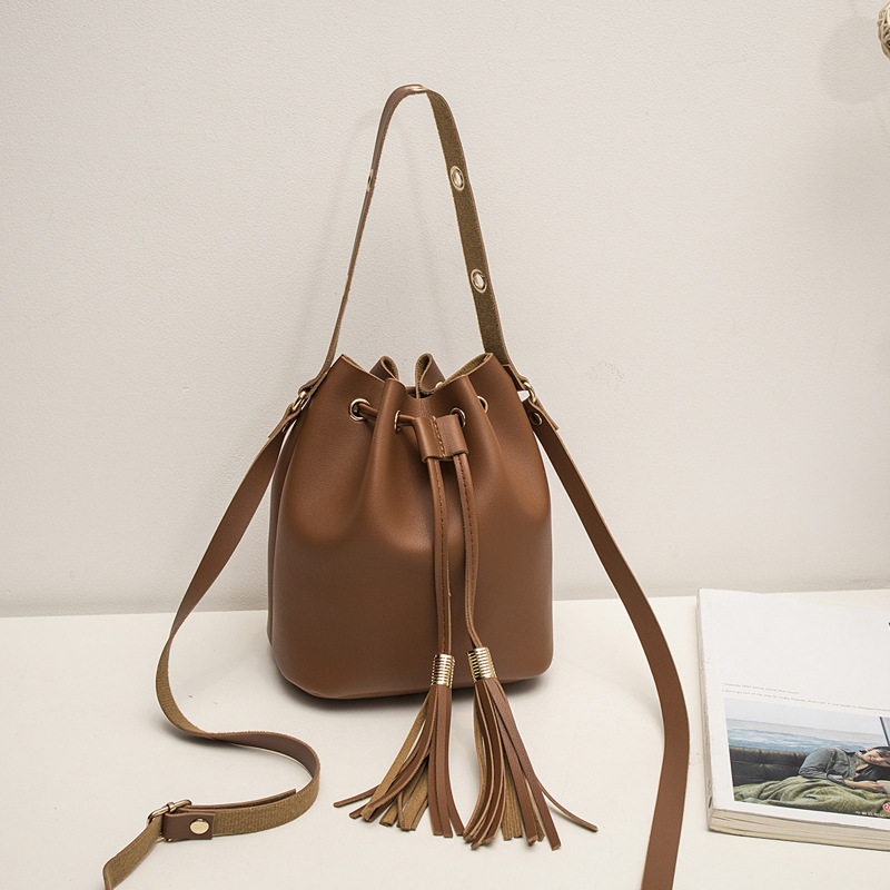 Women's Bags Casual PU Leather Handbags Boston Handbag Pu Single Messenger Shoulder Messenger Pouch