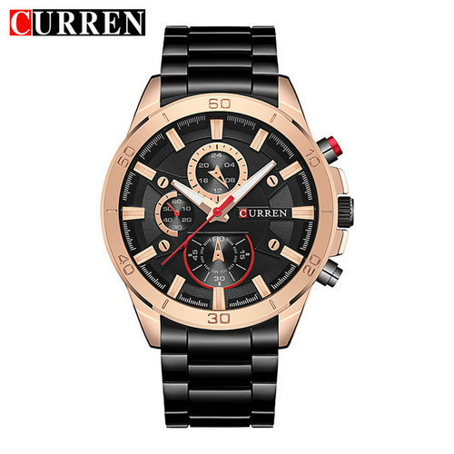 Curren 8275 Watch Luxury Brand Luxury Watches Mens Quartz Watch Fashion Stainless Steel Watch