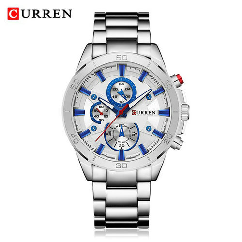 Curren 8275 Watch Luxury Brand Luxury Watches Mens Quartz Watch Fashion Stainless Steel Watch