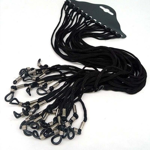 12pcs Nylon Spectacle Frame Holder Sunglasses Eyewear Cord String Eyeglasses Accessories Multicolor