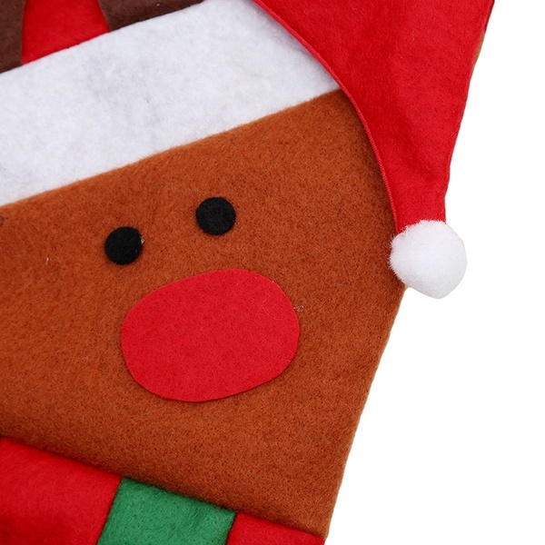 Santa Claus Snowman Elk Penguin Christmas Candy Gift Bags