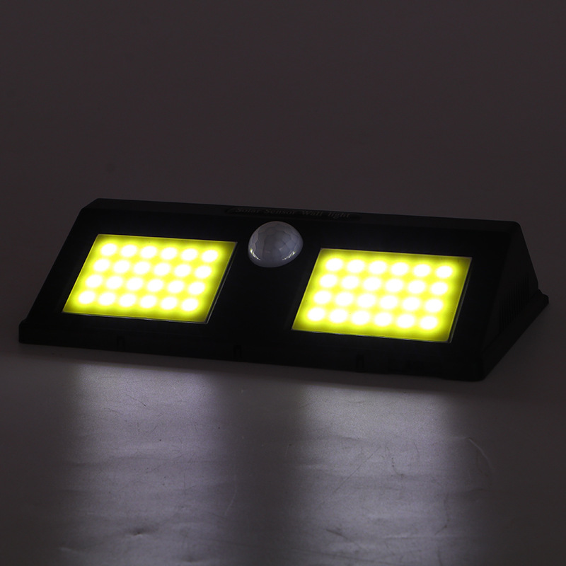LED Solar Lighting Home Improvement Powered Sensor Garden Fence Security Wall Lamp Night Light