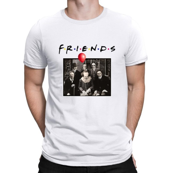 T-shirts Horror Friends Halloween Unsiex T Shirt for Men's Clothes Polos Mens Womens