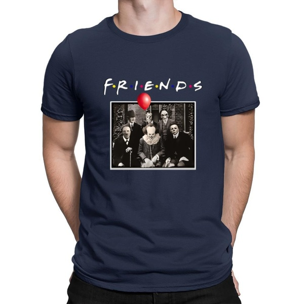 T-shirts Horror Friends Halloween Unsiex T Shirt for Men's Clothes Polos Mens Womens