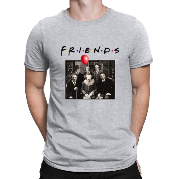 T-shirts Horror Friends Halloween Unsiex T Shirt for Men's Clothes Polos Mens Womens