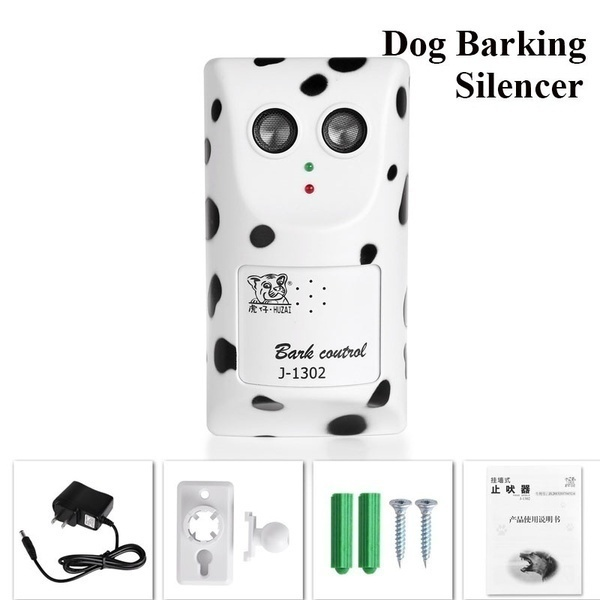 Humanely Ultrasonic Anti Bark Device Stop Barking Machine Control Dog Barking Silencer Hanger UKPlug