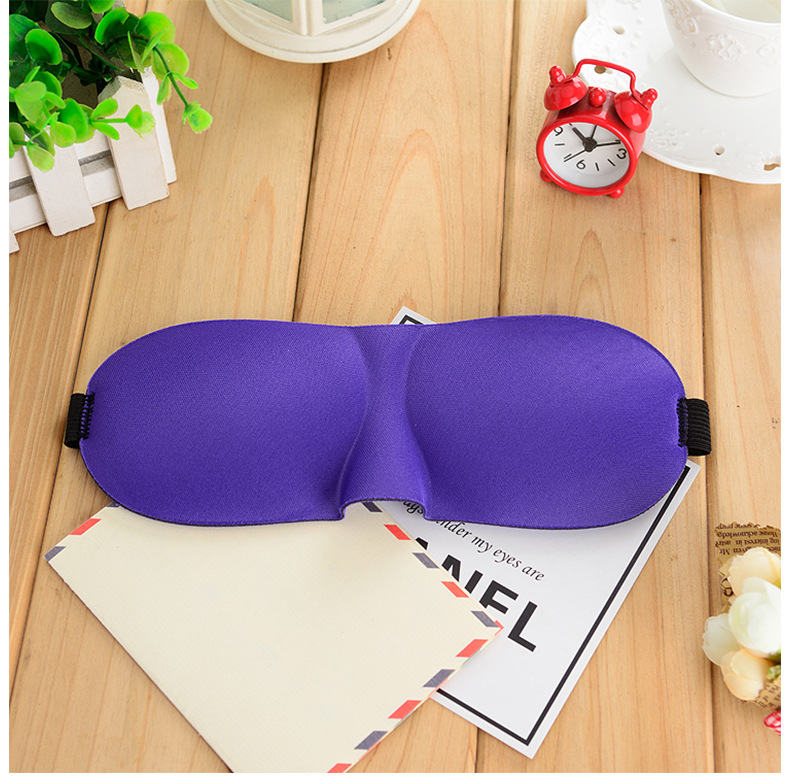3D Sleeping  Eye Mask Cover Patch Paded Soft Sleeping Mask Blindfold Eye Relax Massager Beauty Tools