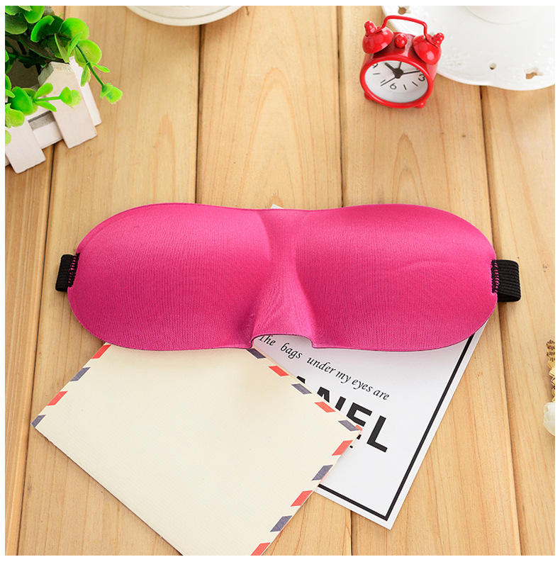 3D Sleeping  Eye Mask Cover Patch Paded Soft Sleeping Mask Blindfold Eye Relax Massager Beauty Tools