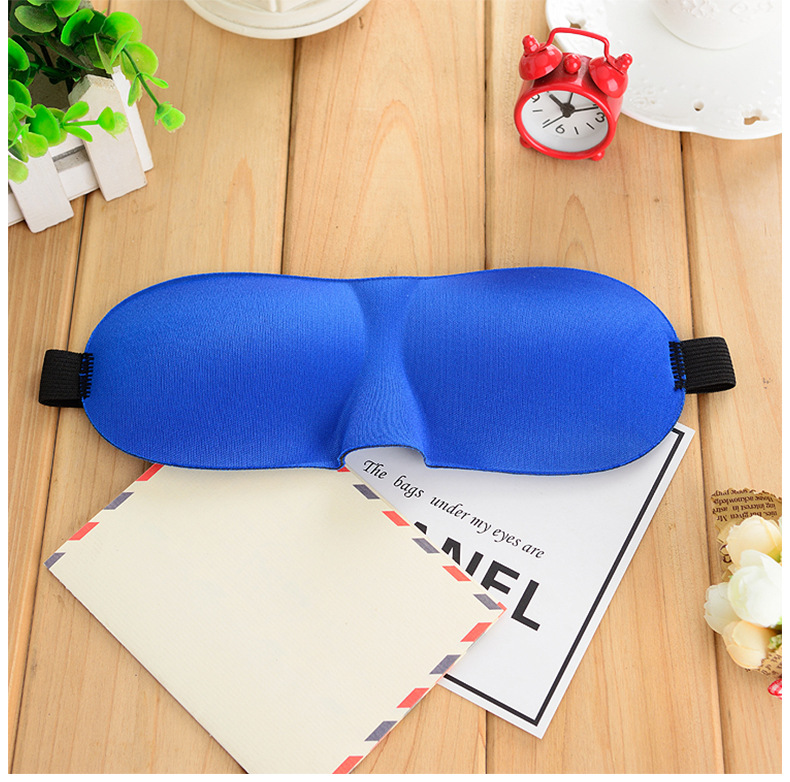 3D Sleeping  Eye Mask Cover Patch Paded Soft Sleeping Mask Blindfold Eye Relax Massager Beauty Tools