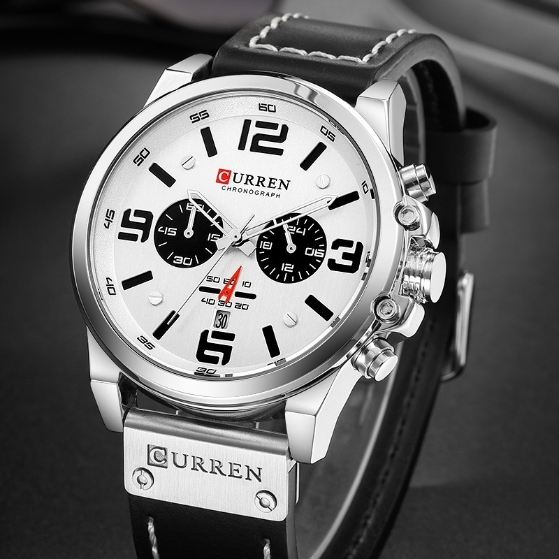 CURREN Fashion Mens watches Top luxury brand men watch quartz watch Men's Fashion Accessories