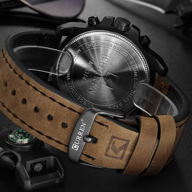 CURREN Fashion Mens watches Top luxury brand men watch quartz watch Men's Fashion Accessories