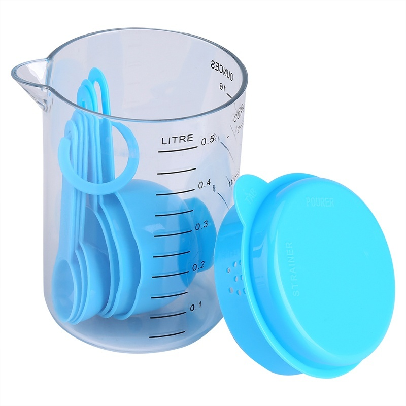 Home 7 Pcs/set PP Measuring Spoons &amp; Cups Kitchen Dining room appliancesBaking Tools