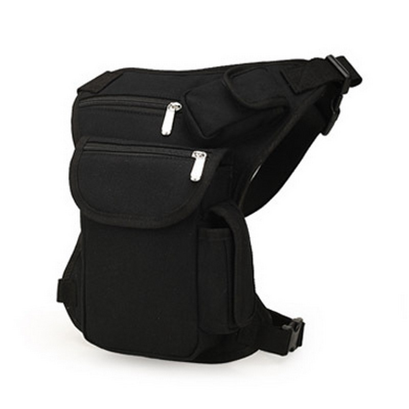 Multifunction Canvas Tactical Military Drop Leg Bag Thigh Fanny Pack Waist Belt Pouch Money Bag