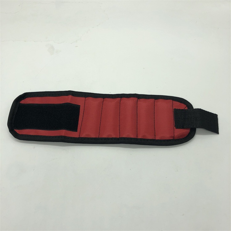 Magnetic Wristband Portable Tool Bag Electrician Wrist Tool Belt Screws Nails Drill Bits Holder