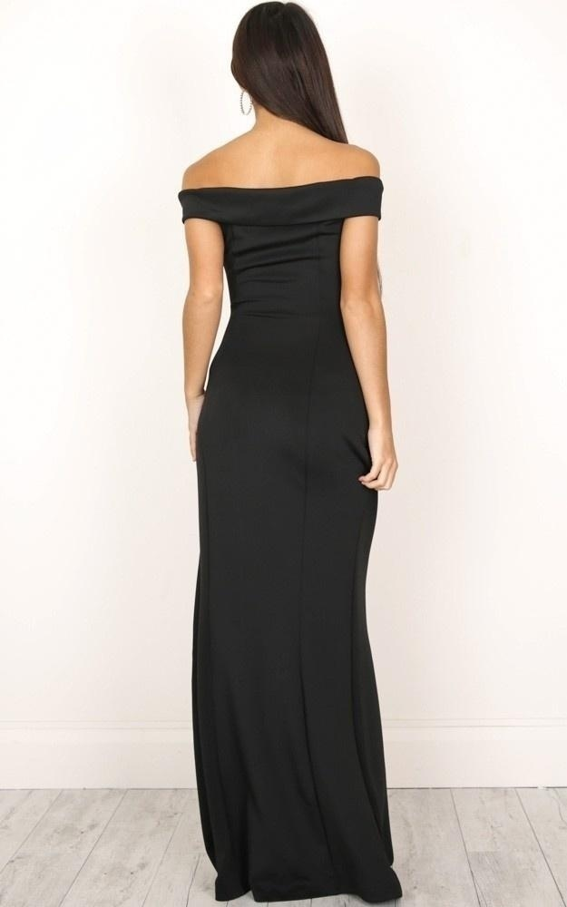 Women Sexy High Split Strapless Off Shoulder Dress Short Sleeve Slash Neck Maxi Dresses