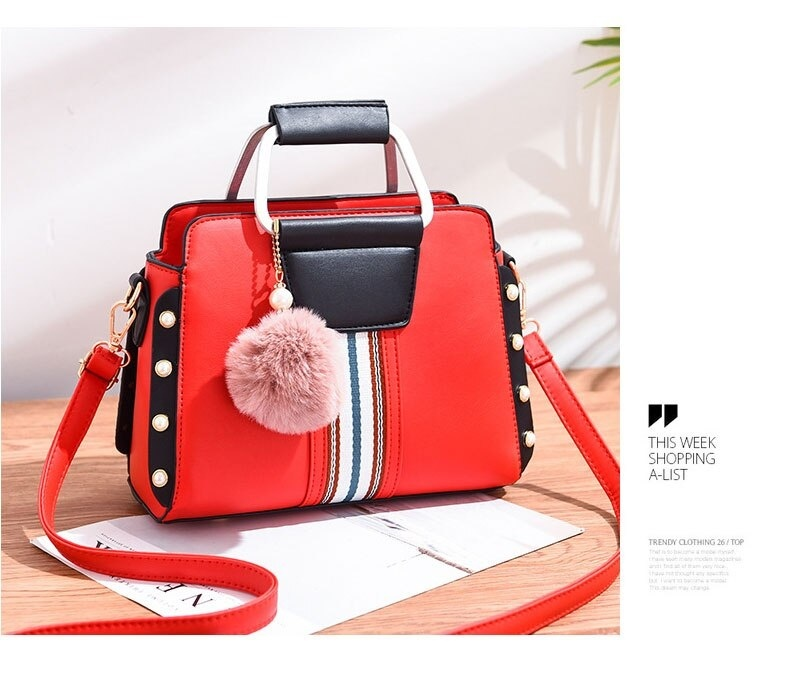 Women Bag Handbag Luxury Handbags Women Bags Designer High-grade Scrub Leather Messenger Bags