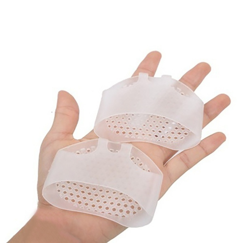 1 Pair Forefoot Cushion Metatarsal Pads Pain Relief Silicone Gel Bunion Protector