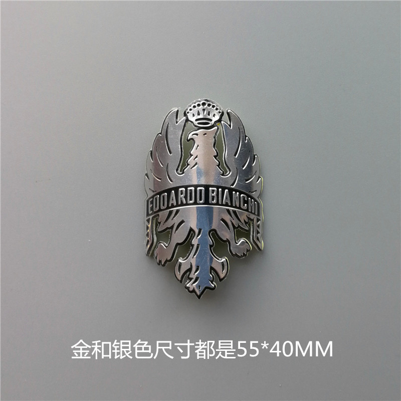 Alloy Head Badge Decals Sticker FOR BMX Bicycle Front Fork Fixed Gear Tube DIY protection Stickers