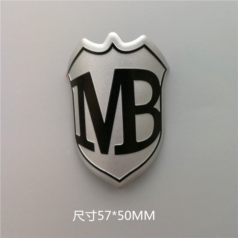 Alloy Head Badge Decals Sticker FOR BMX Bicycle Front Fork Fixed Gear Tube DIY protection Stickers
