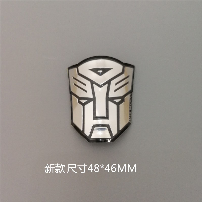 Alloy Head Badge Decals Sticker FOR BMX Bicycle Front Fork Fixed Gear Tube DIY protection Stickers
