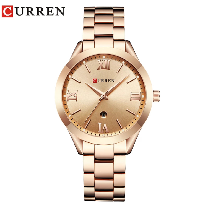 CURREN Gold Watch Women Watches Ladies Steel Women's Bracelet Watches Female Clock Relogio Feminino Montre Femme