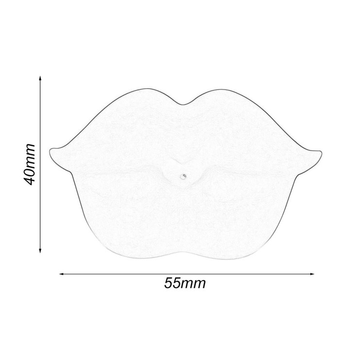 Food Grade Silicone Baby Pacifier Lip Mouth Shape Infant Toddler Baby Soother