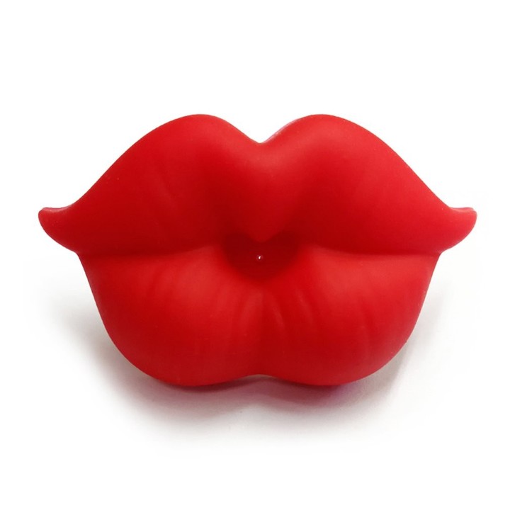 Food Grade Silicone Baby Pacifier Lip Mouth Shape Infant Toddler Baby Soother