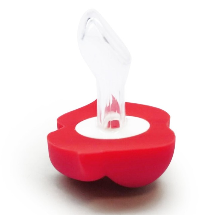 Food Grade Silicone Baby Pacifier Lip Mouth Shape Infant Toddler Baby Soother