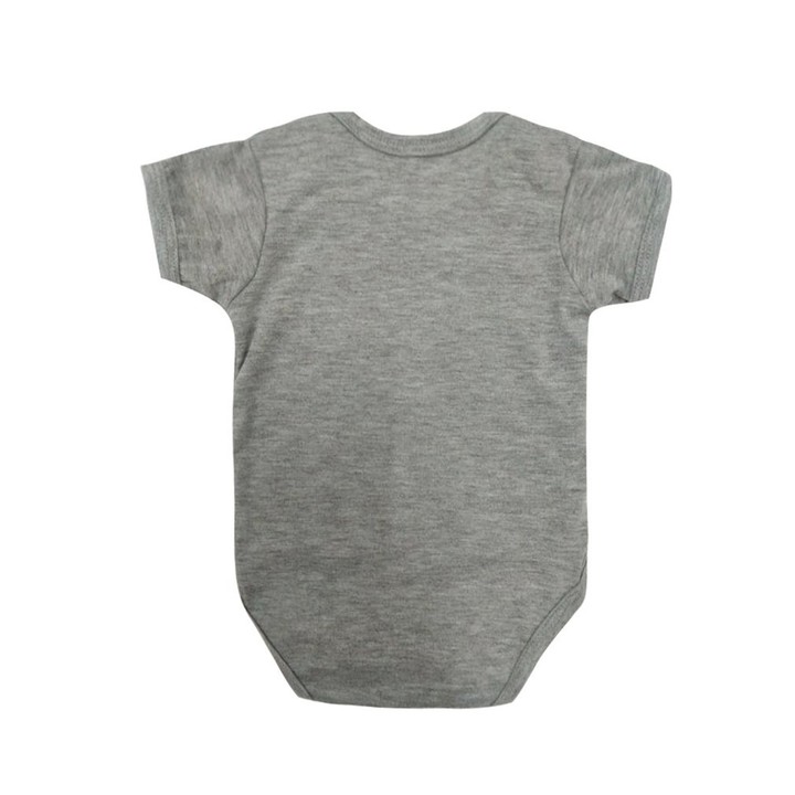 Cotton Baby Boys Girls Short Sleeve Romper Little Brother Printed Bodysuit