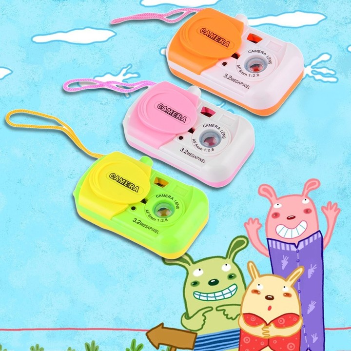 Portable Kids Children Baby Study Camera Shape Toys Plastic Children Lovely Toys