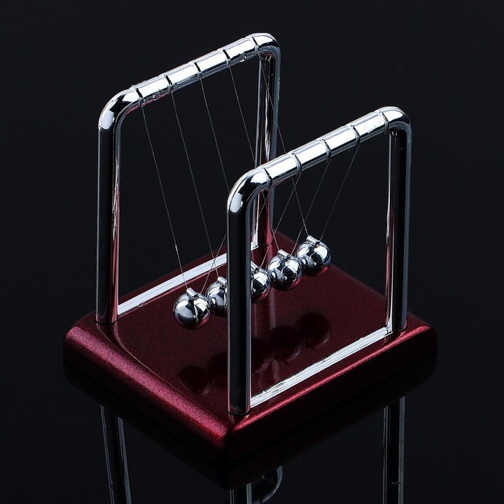 Newton's Cradle Steel Balance Balls Desk Physics Science Pendulum Desk Toy
