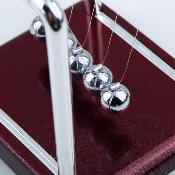 Newton's Cradle Steel Balance Balls Desk Physics Science Pendulum Desk Toy