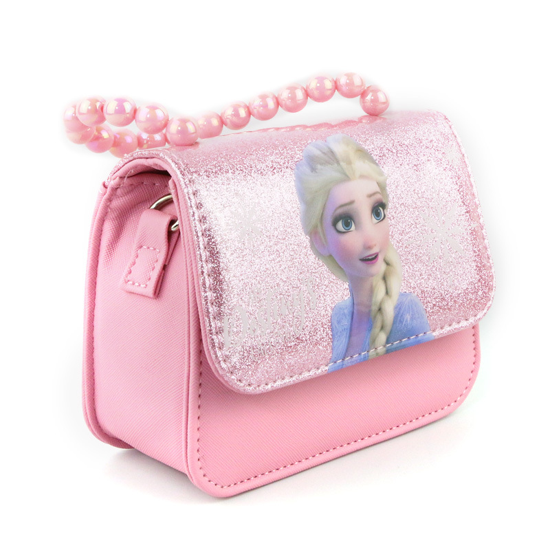 Disney children's handbag Issa messenger bag ice and snow 2 Pearl Bracelet Bag Shoulder Bag