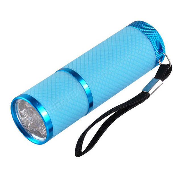 Hot 4 Colors Portable Led Lamp Nail Light for UV Light Nail Polish Dryer Mini Flashlight Torch view 2